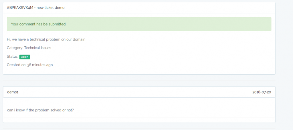 laravel ticketing system
