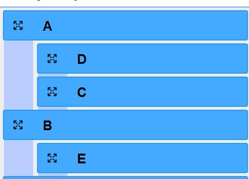 using jquery nested sortable plugin