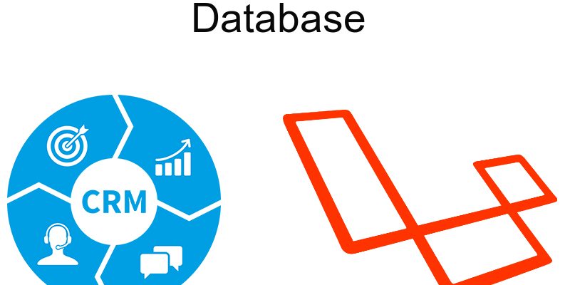 implementing crm with laravel database