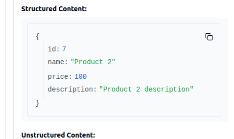 MCP-Inspector-structured-data